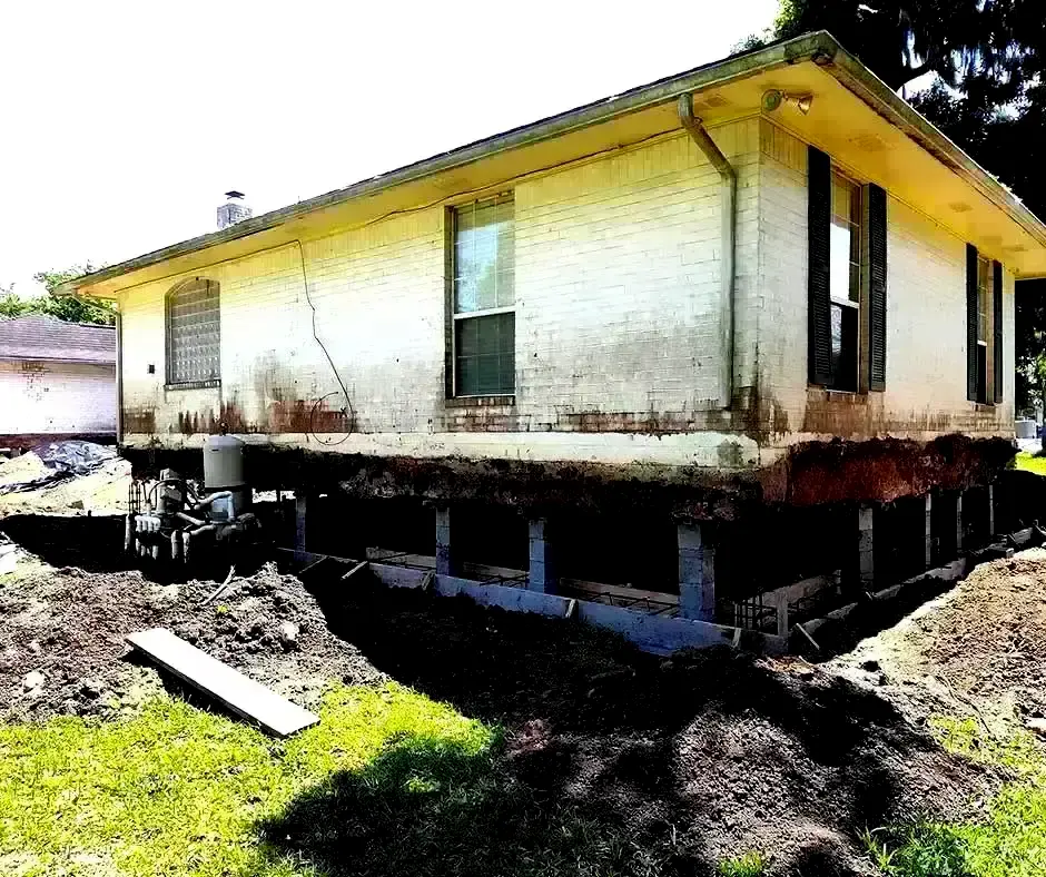 Elevated house with Foundation Repair Richmond, VA Foundation Repair Services Elevated house with Foundation Repair Richmond, VA